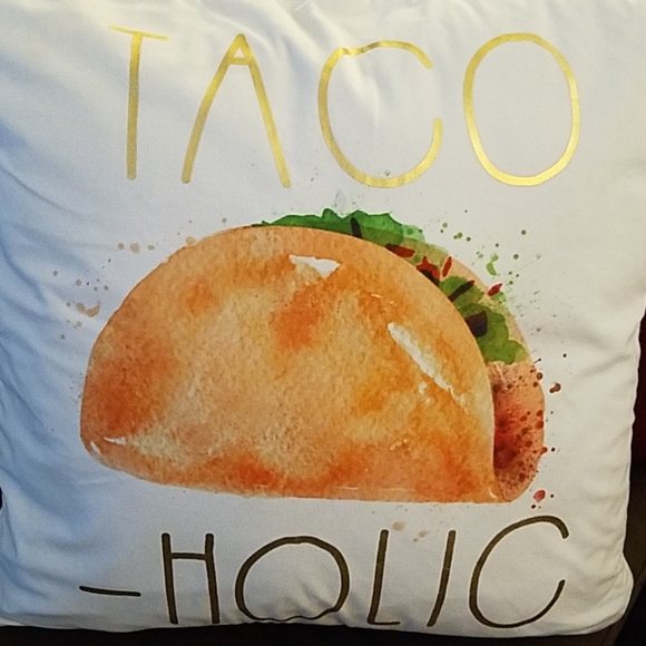 Taco Holic Pillow cover THRO By Marlo Lorenz - Picture 3 of 5